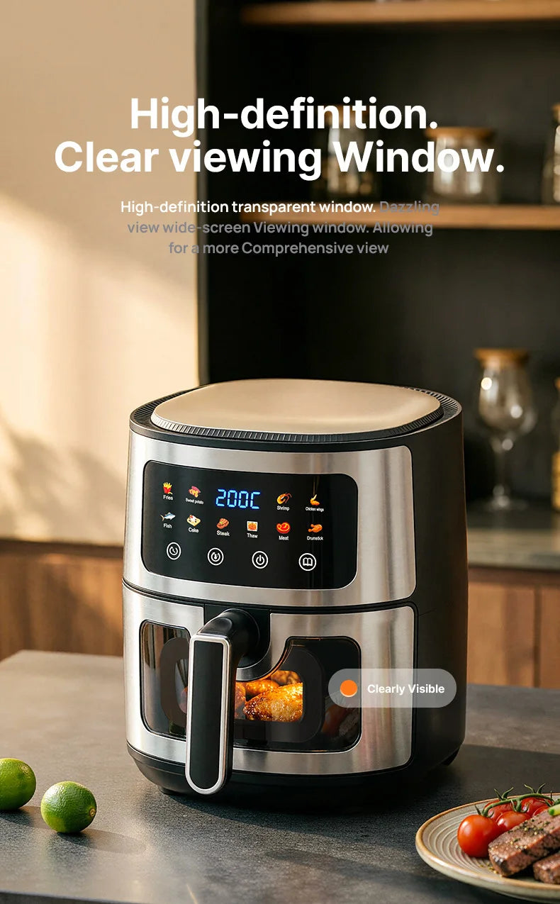 8L Air Fryer. / Freidora de Aire 8L