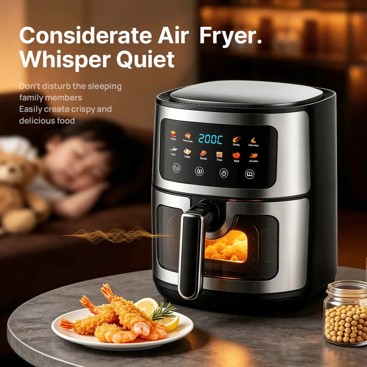 8L Air Fryer. / Freidora de Aire 8L