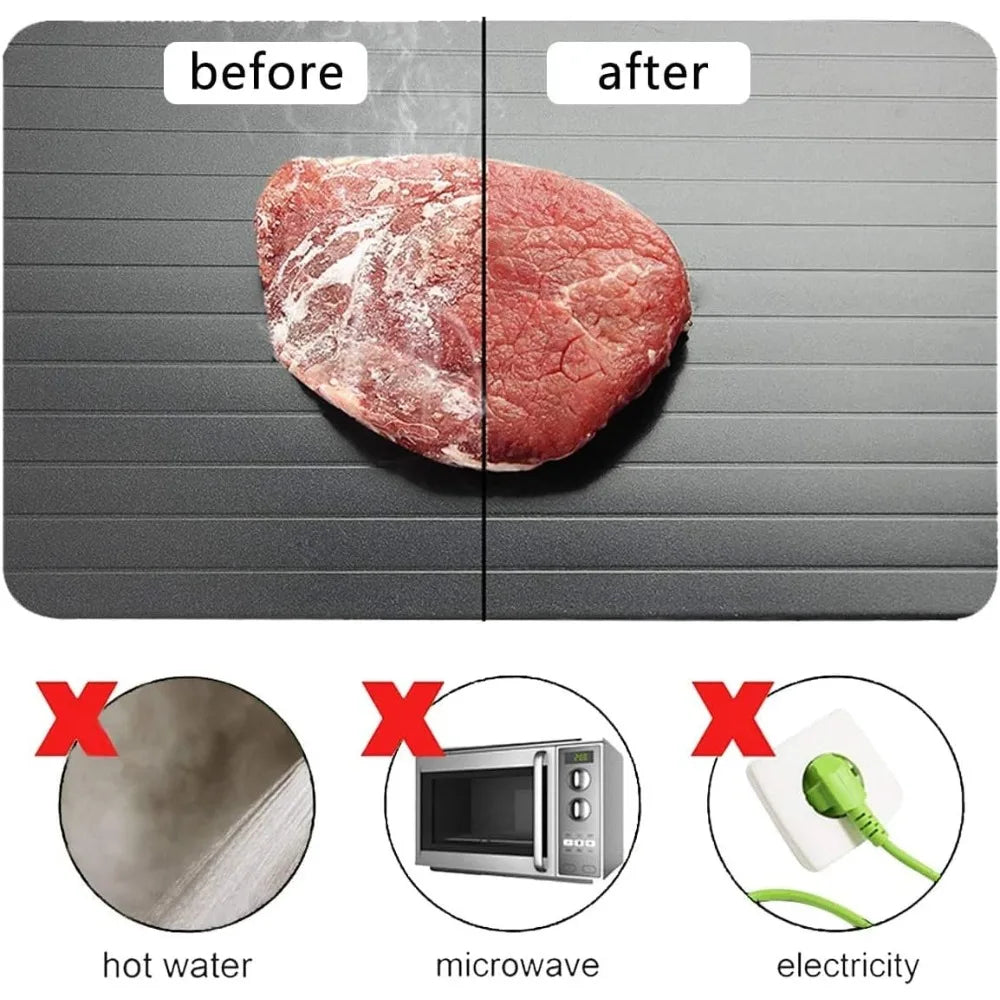 tabla decongeladora para carne