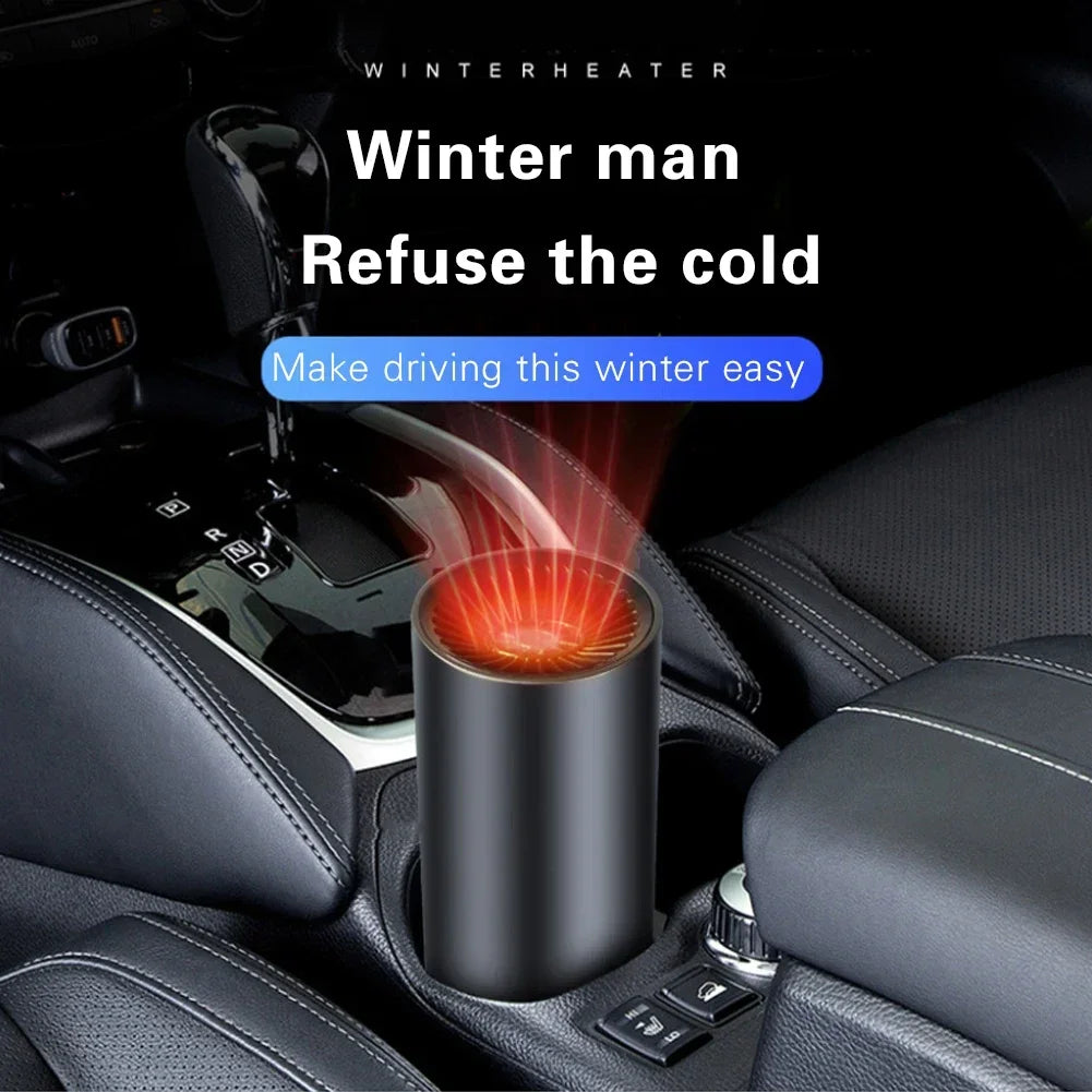 12V Car Heater Demister Defogger Practical Window Windshield Defogging Defrosting Heater Heating Cooling Fan Auto Accessories / calentador para parabrisas para autos