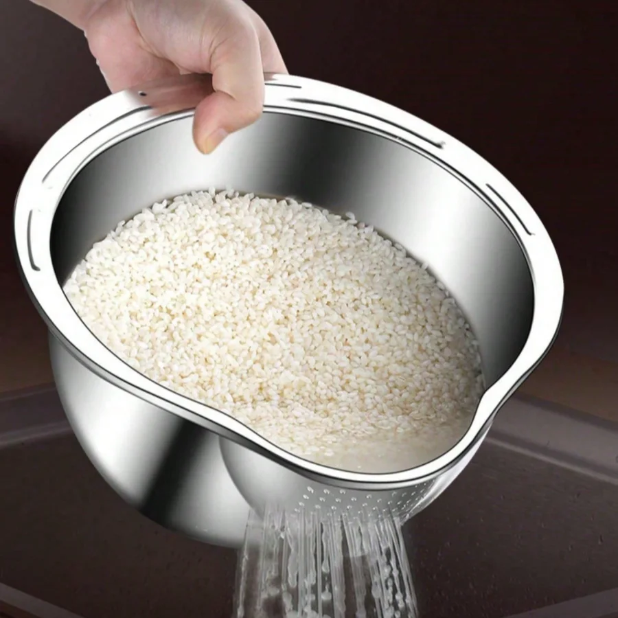 Rice and Pasta Strainer. / Escurridor para Arroz y Pastas