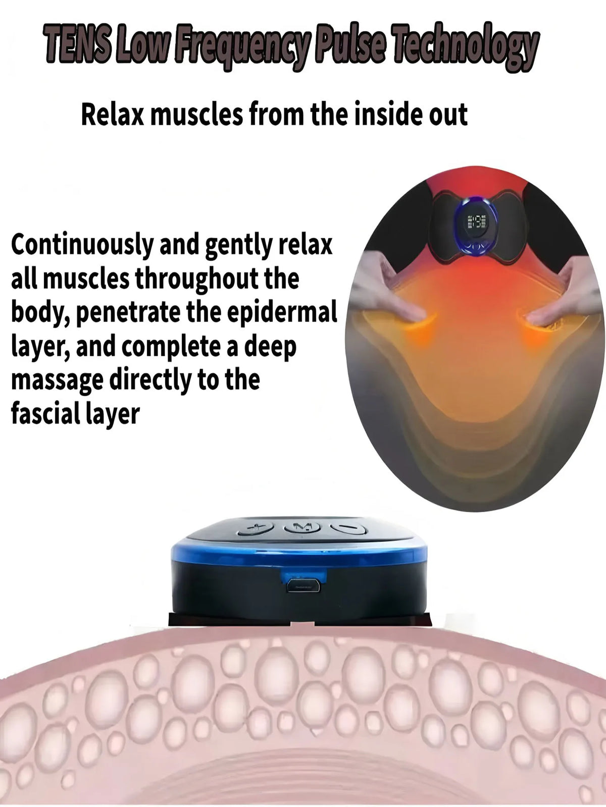 2026 Electric EMS Neck Massager Mini Cervical Back Patch Stimulator Massageador Mat Portable Gel Pad Stickers Slim Rechargeable