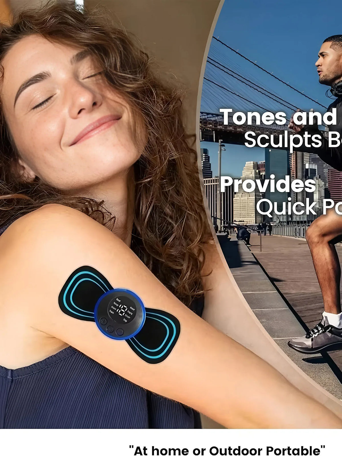 2026 Electric EMS Neck Massager Mini Cervical Back Patch Stimulator Massageador Mat Portable Gel Pad Stickers Slim Rechargeable