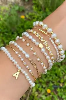 pulsera de perlas